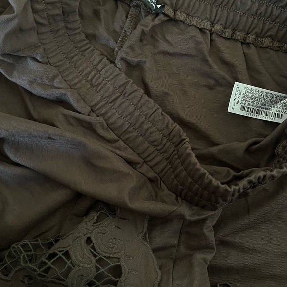 Pant with embroidered trim - Picture 1 of 5